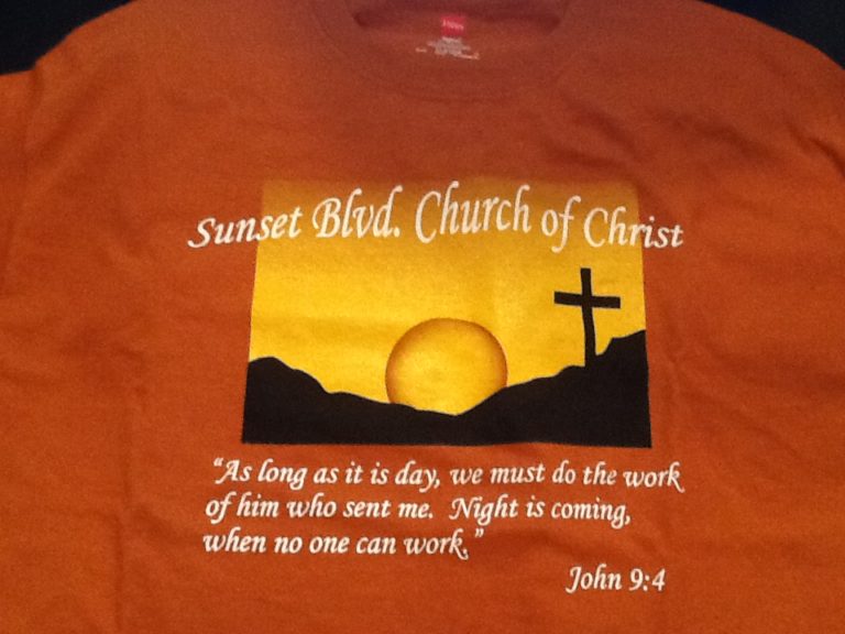 sunset blvd t shirt